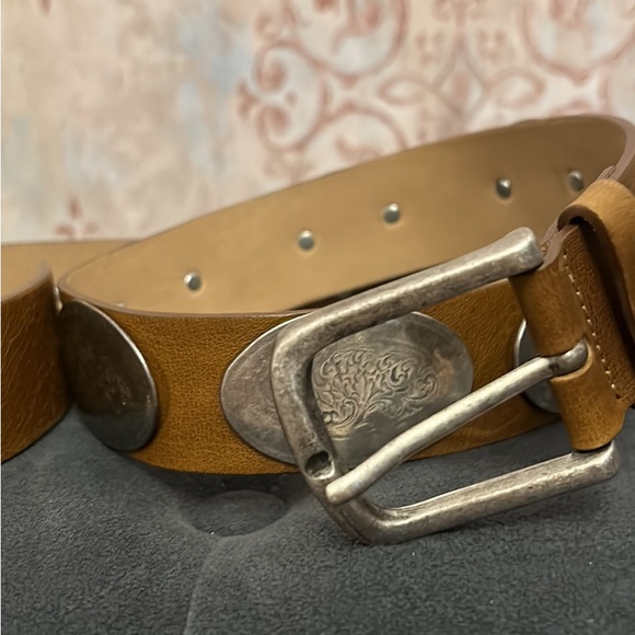 Women's Streets Ahead Genuine Leather Belt Sz L - Picture 3 of 7